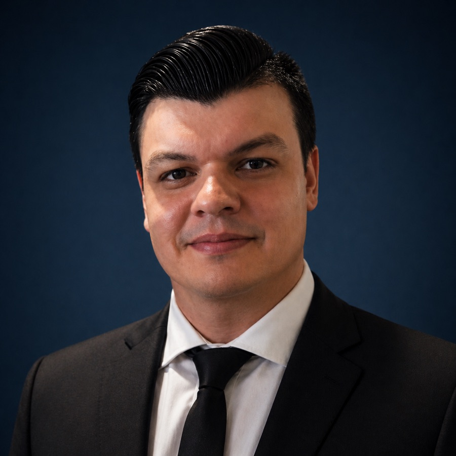 Leandro Schieck, driver and founder of Aurion Switzerland